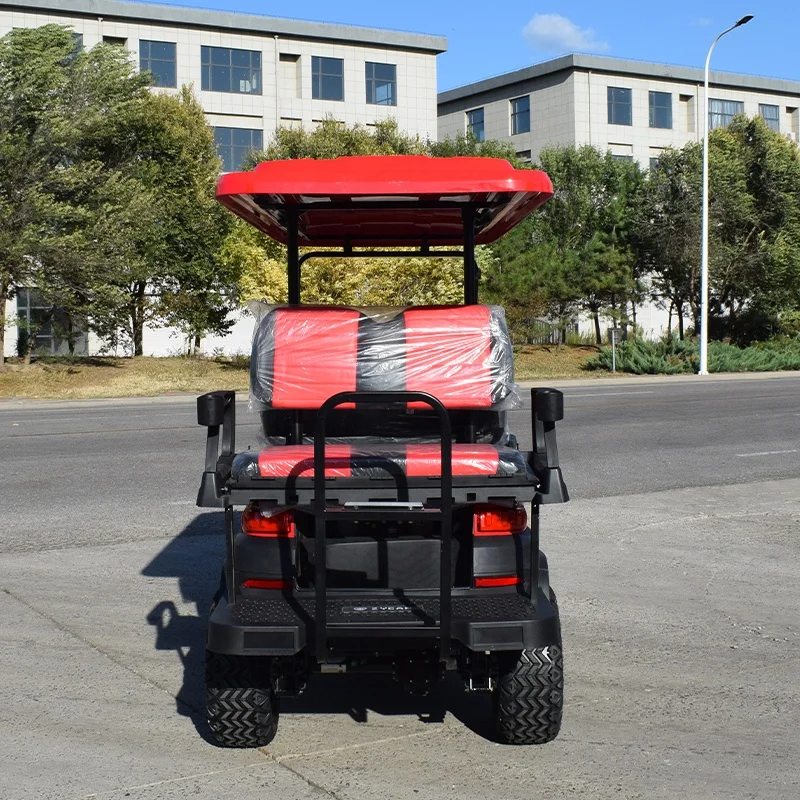 Hot Predaj Zdvihol 4 Cestujúcich Elektrická Mini Golf Košíka