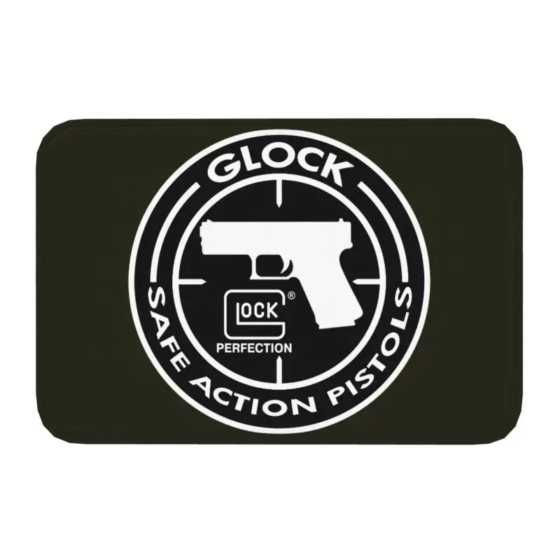 Vlastné Taktická Streľba Športové Glock Rohožky Mat Anti-Slip Kuchyňa, Kúpeľňa Obývacia Izba Koberec Koberec 40*60 cm