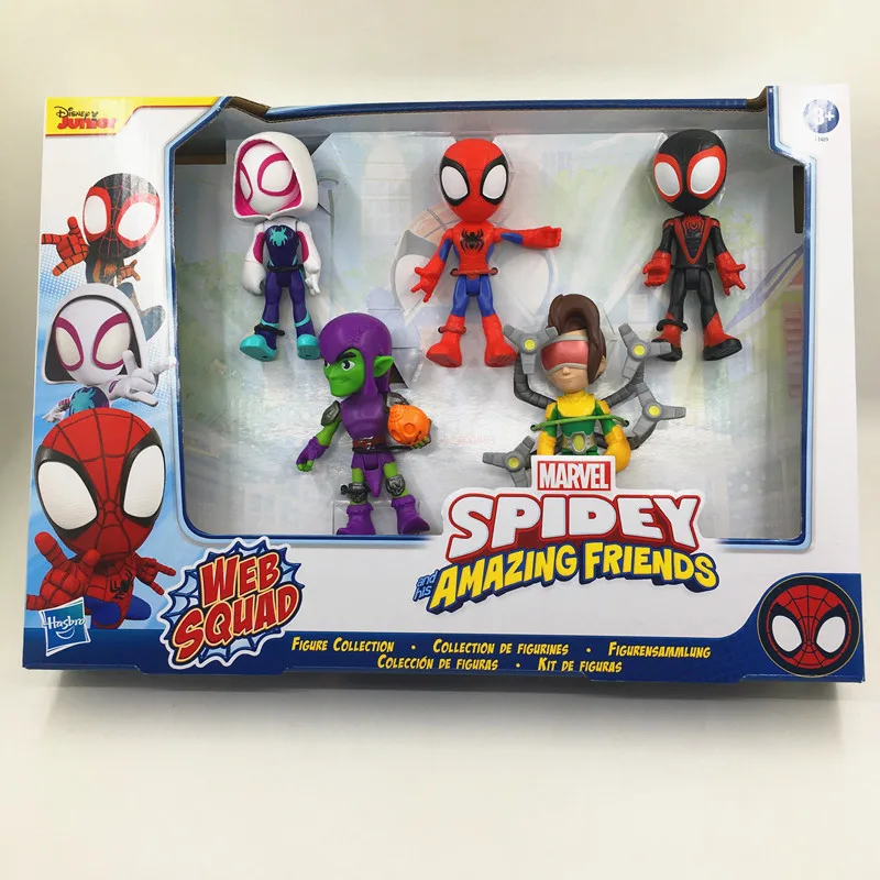 Pôvodné Marvel Legendy Spider A Jeho Úžasné Priateľmi 3 Pack Akčné Figúrky Hračka Obsahuje 3 Obrázky A 3 Príslušenstvo Deti Darčeky