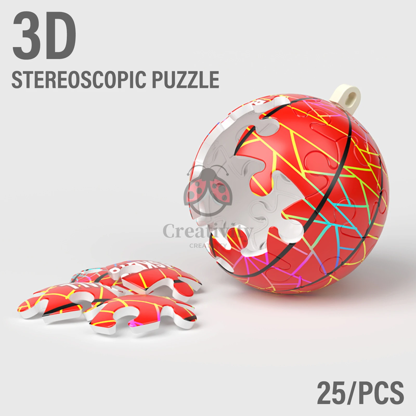 3D Stereoskopické Puzzle prívesok na Futbal, Basketbal Mape Sveta Suvenír Futbalových Fanúšikov Novú Tvorivosť Keychain Prívesok Darček