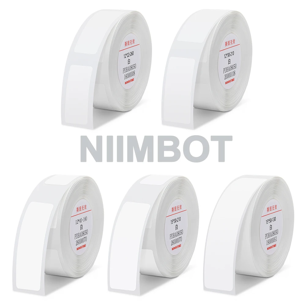 Označenie Páskou Niimbot D11 Tlače Štítka Pre Niimbot D110 Bezdrôtový Label Maker Bluetooth Tepelná Tlačiareň Štítkov Nepremokavého Papiera