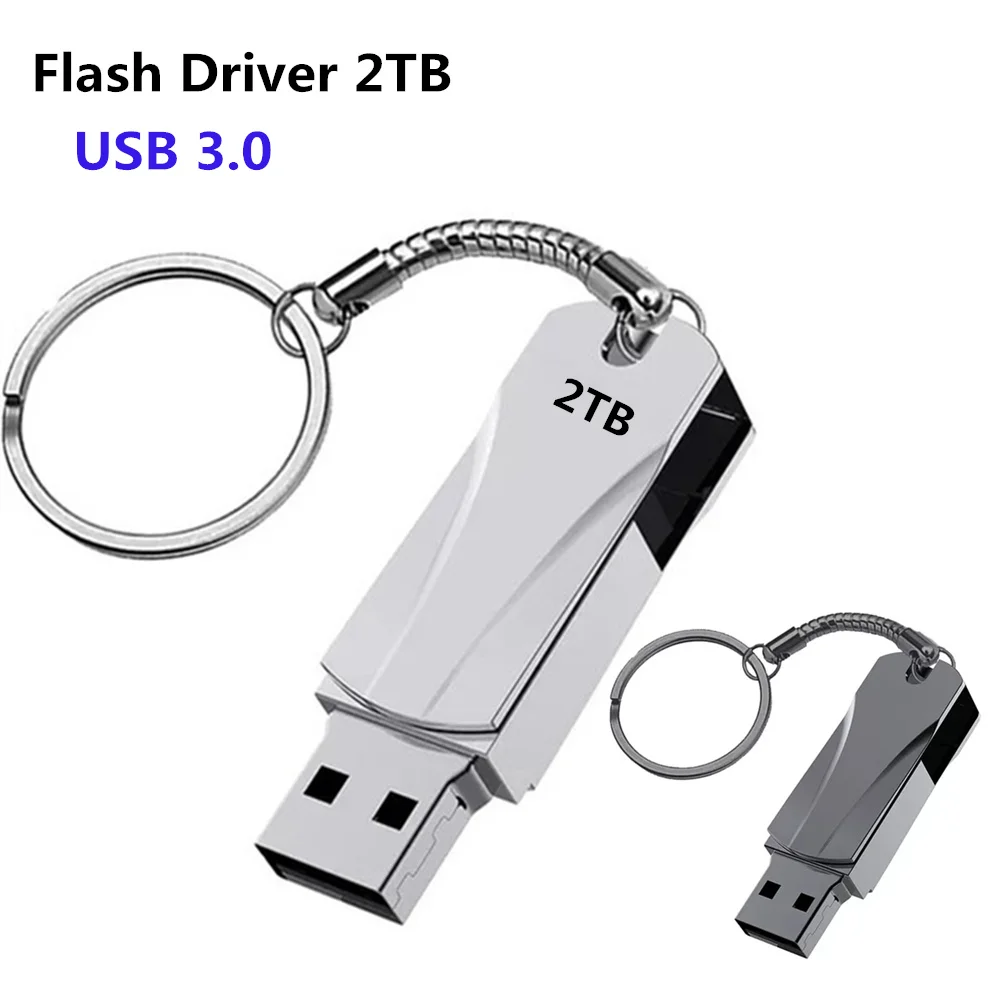 Real USB 3.0 vysokorýchlostné Flash Kovové Pero Disk 2TB/1 TB/512G Nepremokavé Flash Disk Mini Flashdisky 32G U Diskov Pero Jednotky