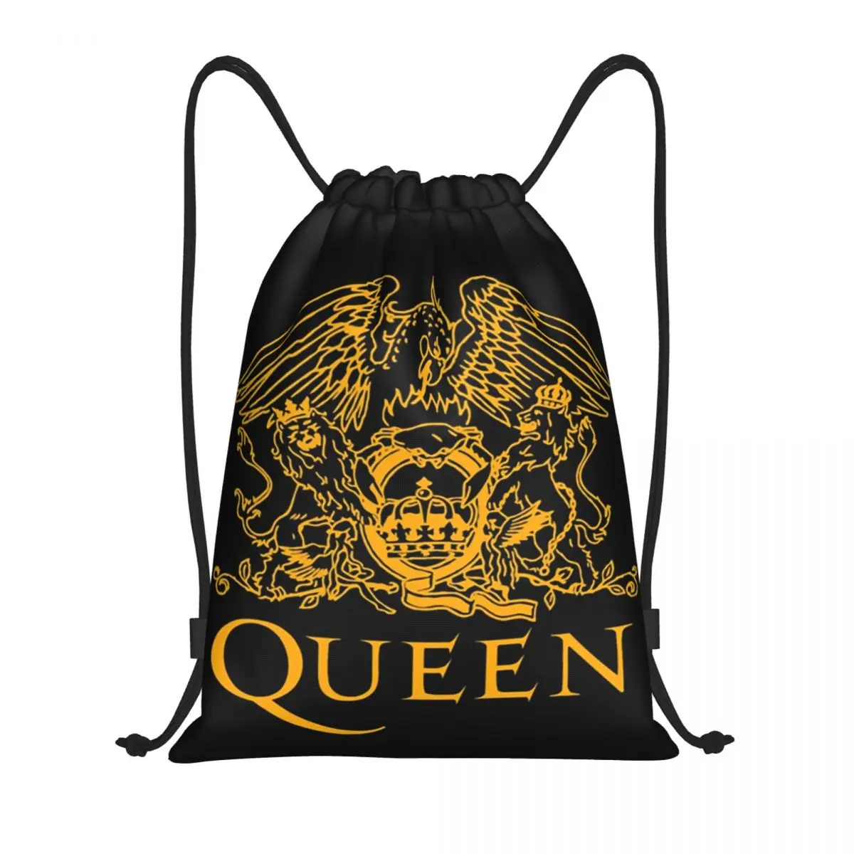 Freddie Mercury Kráľovná Šnúrkou Tašky Ženy Muži Skladacia Telocvični Športové Sackpack Rocková Kapela Nakupovanie Batohy