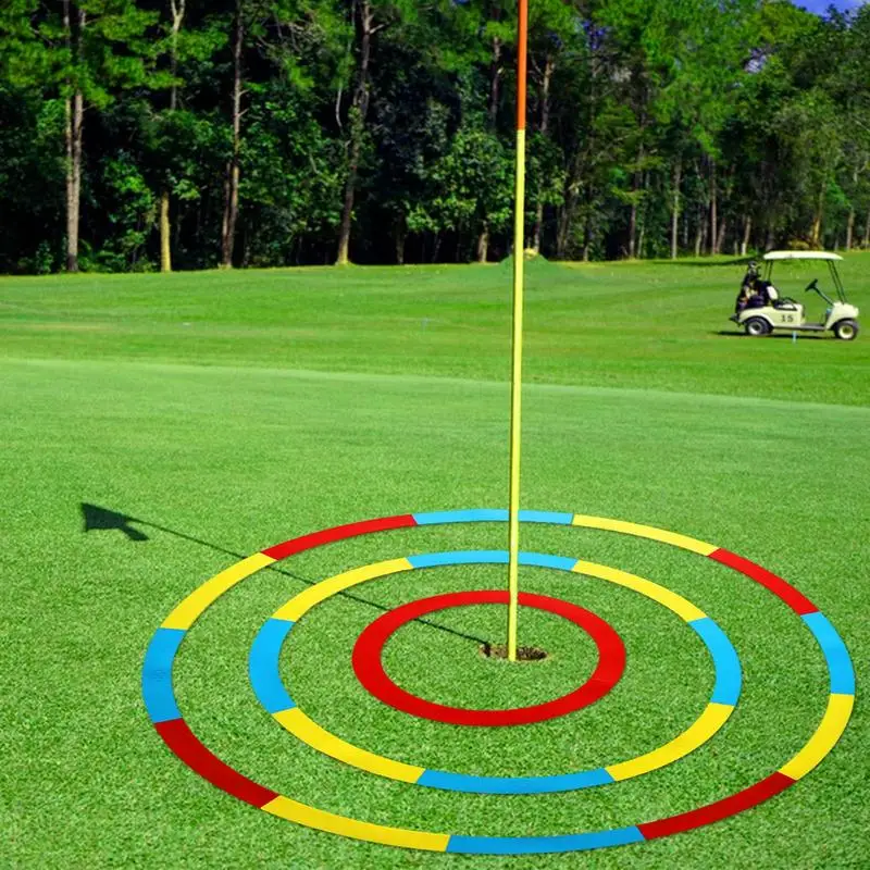 Golf Praxe Kruhu Cieľ 3ks Golf Chipping Praxi Cieľové Kruhy Multi-Purpose Golf Cvičí Nástroj Pre Chipping A