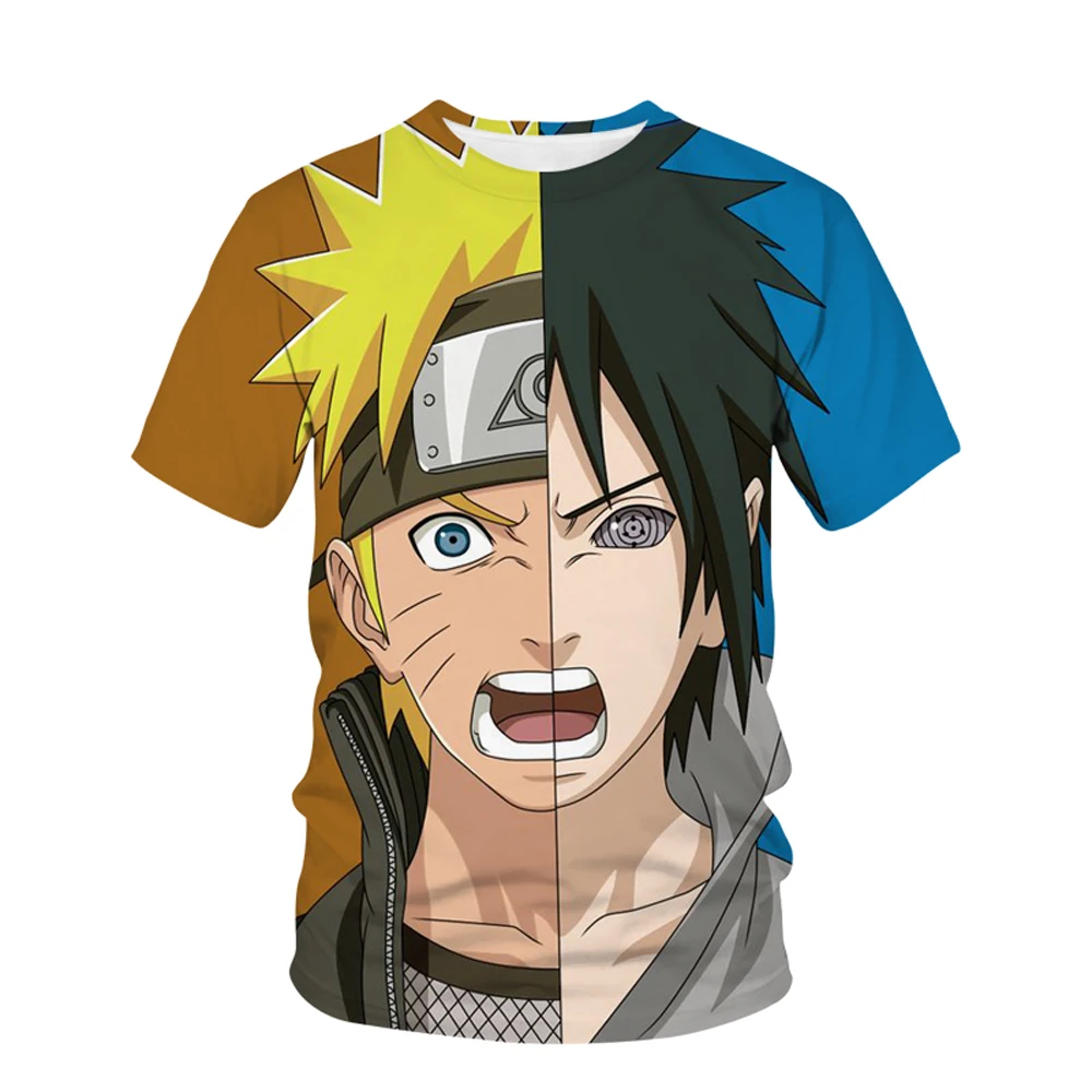Anime Naruto T-shirt pánske Cartoon T-shirt detské Oblečenie Baby Roztomilý Oblečenie Pohode T-shirt detské T-shirt Chlapcov Detí