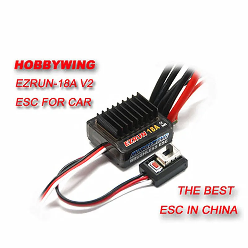 Hobbywing EZRUN 2030 Nezmyselné 12T / 18T 7800KV / 5200 KV Striedavý Motor 18A ESC Programátor pre 1/16 1/18 RC Auto