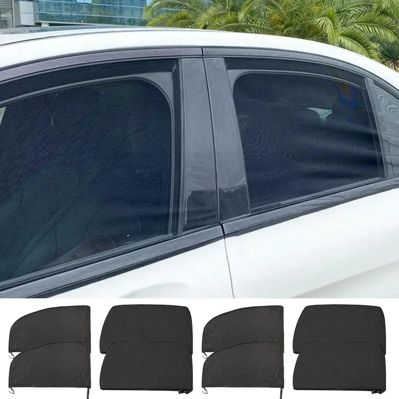 4pcs Auto Styling Príslušenstvo Auto slnečník Auto UV Ochranu Opony Bočné Okno Slnečník Slnečná clona Clona Ochrany Filmy